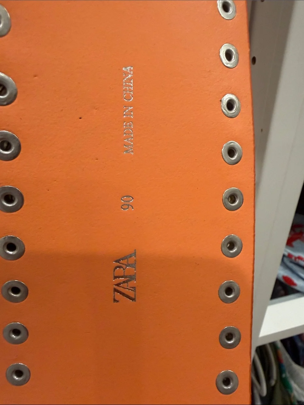 Zara bold orange